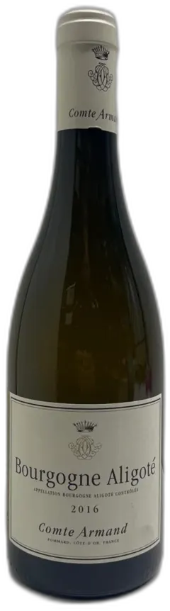 image du vin Comte Armand Bourgogne Aligote 2016