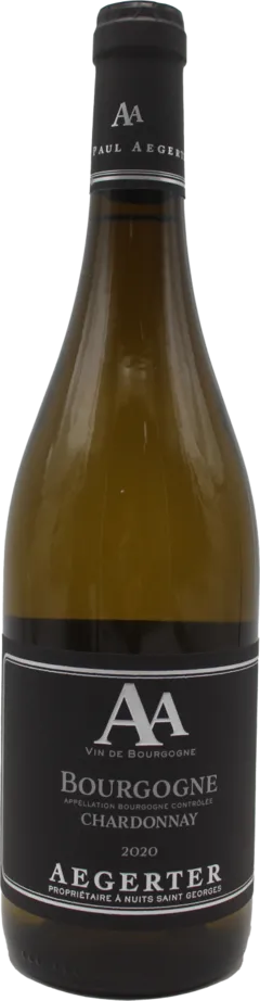 photo du vin Bourgogne Chardonnay Domaine Aegerter 2020