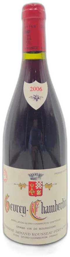 photo du vin Gevrey-Chambertin Domaine Armand Rousseau 2006
