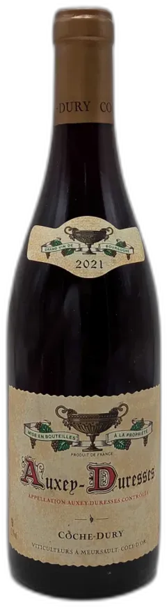 vue du vin Auxey-Duresses Rouge Domaine J.f Coche Dury 2021