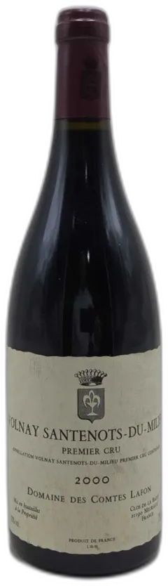 capture du vin Volnay-Santenots du Milieu Domaines des Comtes Lafon 2000