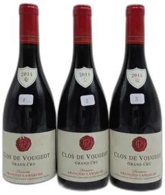 photos du vin Clos de Vougeot Domaine François Lamarche 2014