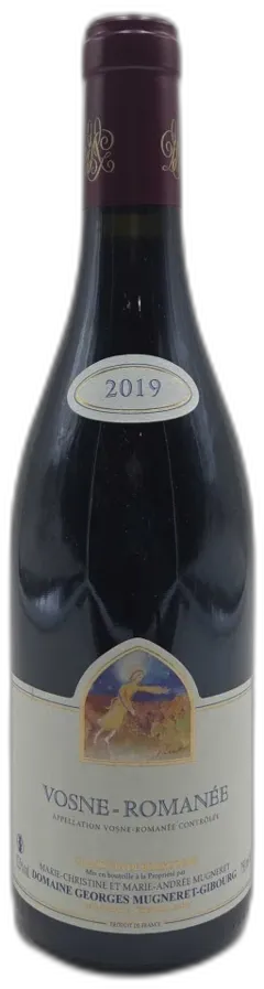 capture du vin Vosne Romanée Domaine Mugneret Gibourg 2019