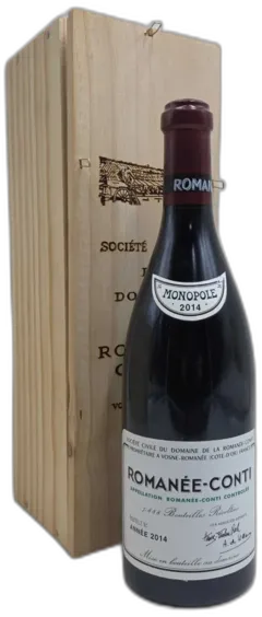 photo du vin Romanée Conti Domaine de la Romanée-Conti 2014