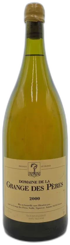 photo du vin Grange des Pères Blanc 2000