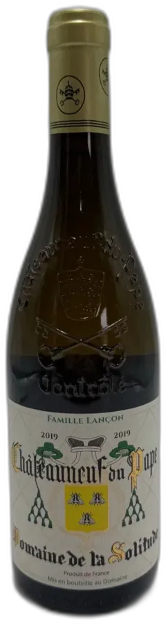photo du vin Domaine de la Solitude Chateauneuf-du-Pape Blanc 2019