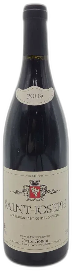 photo du vin Saint-Joseph Domaine Pierre Gonon 2009