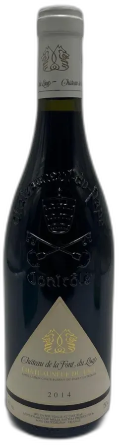 illustration du vin Châteauneuf-du-Pape Rouge Château de la Font du Loup 2014