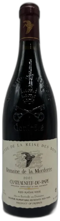 illustration du vin Châteauneuf-du-Pape la Reine des Bois Mordorée 2001