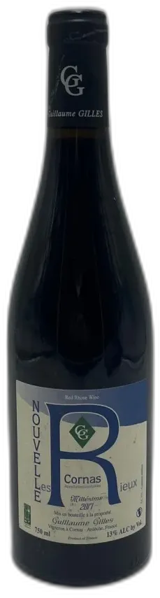 photo du vin Guillaume Gilles Cornas la Combe de Chaillot 2019