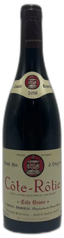 photo du vin Côte-Rôtie Côte Brune 1985 Domaine Gentaz-Dervieux