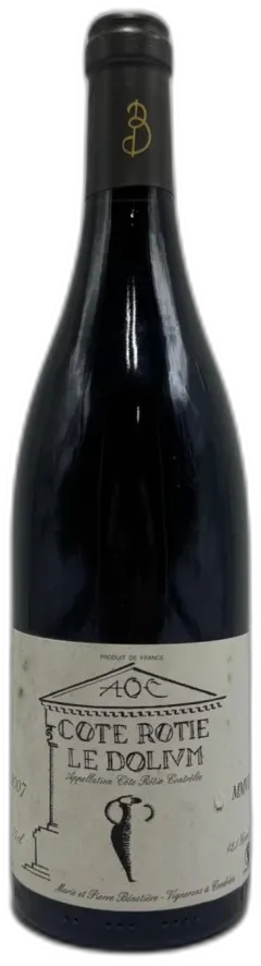 aperçu du vin Marie et Pierre Benetière Côte Rôtie le Dolium 2007