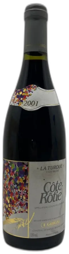 photo du vin E. Guigal Cote Rotie la Turque 2001