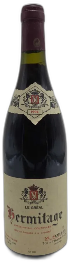 photos du vin Domaine Marc Sorrel Hermitage le Greal 1994