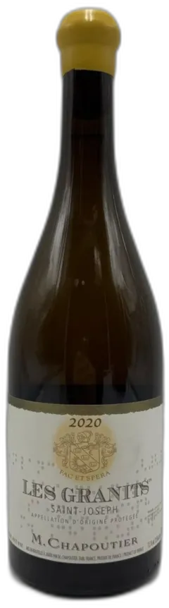 vue du vin les Granits Chapoutier 2020