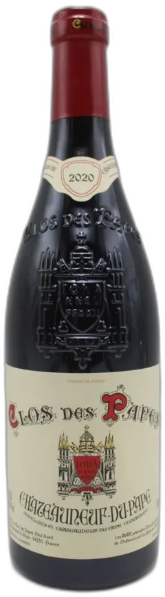 photo du vin Paul Avril Clos des Papes Chateauneuf-du-Pape 2020