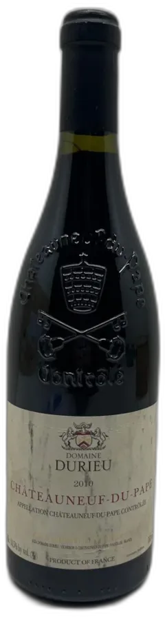 photos du vin Domaine Durieu Chateauneuf-du-Pape 2010