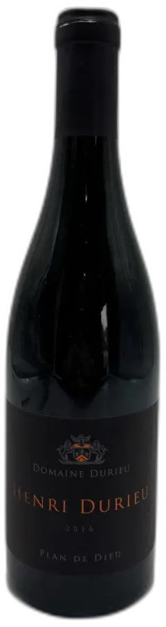 photo du vin Domaine Durieu Cotes du Rhone Villages Plan de Dieu 2016