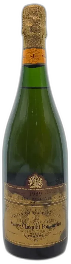 image du vin Ponsardin Trilennium Reserved Cuvee Veuve Clicquot 1989