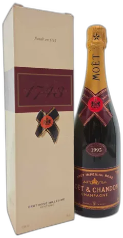 image du vin Brut Impérial Rosé Moet et Chandon 1995