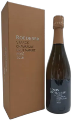 photo du vin Starck Brut Nature Rosé Roederer Louis 2018