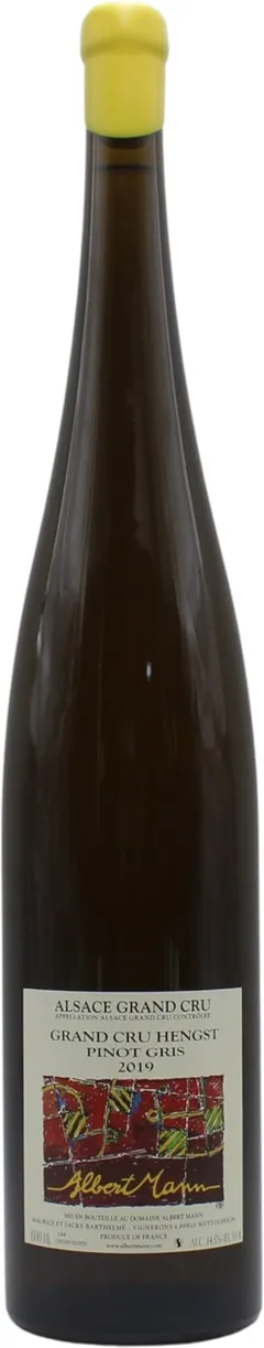 aperçu du vin Pinot Gris Hengst Domaine Albert Mann 2019