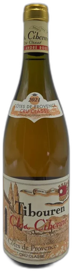 vue du vin Clos Cibonne Tibouren Tradition Rosé 2021