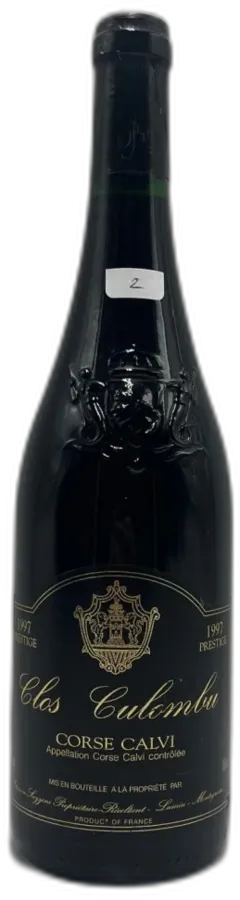photo du vin Clos Culombu Prestige 1997