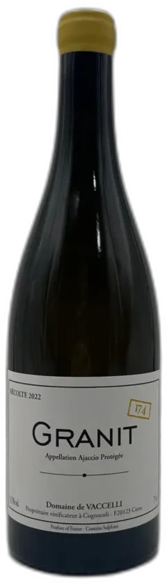 photo du vin Granit 174 Domaine Vaccelli 2022
