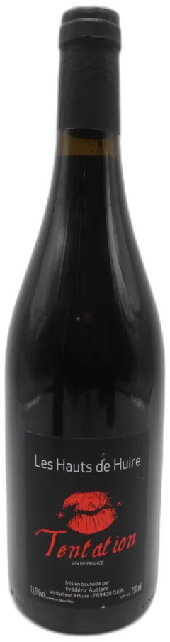 illustration du vin Tentation les Hauts de Huire nm