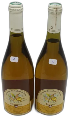 photo du vin Apremont des Sabots de Vénus 2001