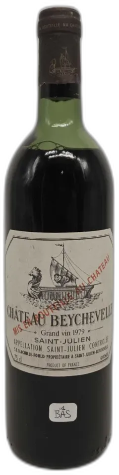 image du vin Château Beychevelle Tlb 1979
