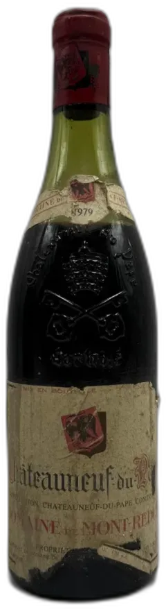vue du vin Chateau Mont-Redon Chateauneuf-du-Pape 1979