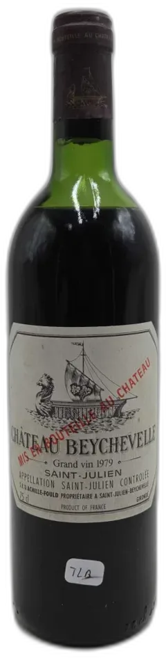 image du vin Château Beychevelle Tlb 1979