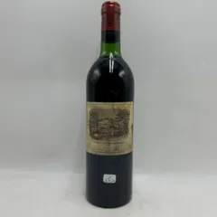 vue du vin Château Lafite Rothschild Etla 1980