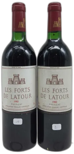 photos du vin Forts de Latour 1982