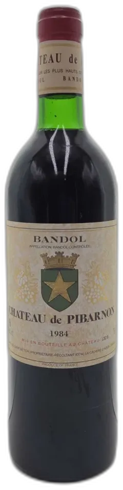 photo du vin Bandol Rouge Château de Pibarnon 1984