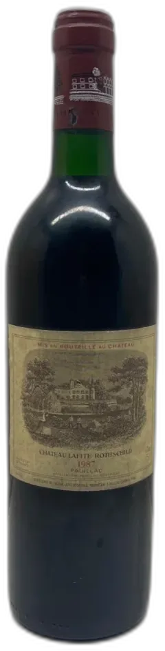 photo du vin Château Lafite Rothschild 1987