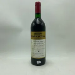 photo du vin Château Boyd-Cantenac Etla 1989