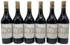 vue du vin Château Haut Brion 1990