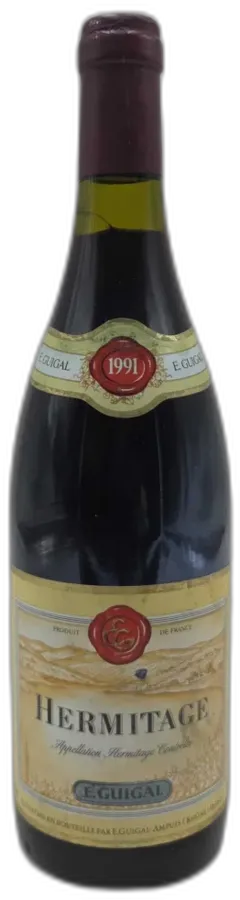 photo du vin Hermitage Rouge Guigal 1991