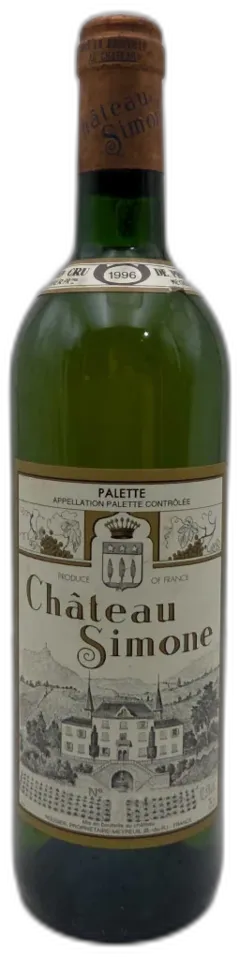 photo du vin Simone Blanc Château Simone 1996