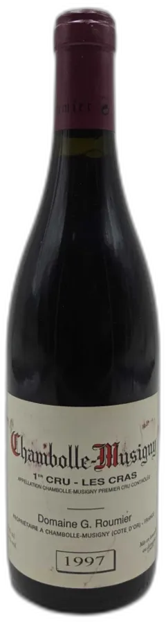 vue du vin Domaine Georges & Christophe Roumier les Cras 1997