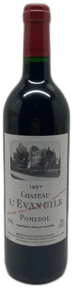 vue du vin Château l’Evangile 1997