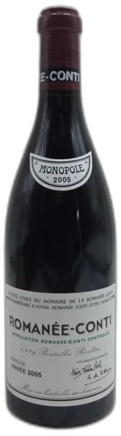image du vin Romanée Conti Domaine de la Romanée-Conti 2005