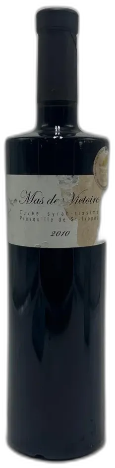 image du vin Mas de Victoire Cotes de Provence Cuvee Syrah Rissime 2010