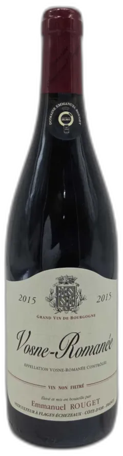 photo du vin Vosne Romanée Emmanuel Rouget 2015