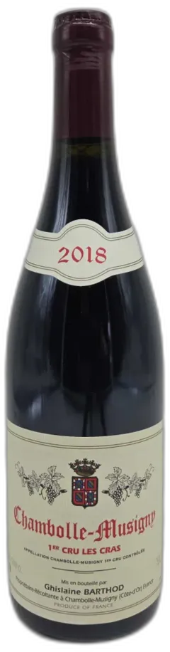 photos du vin les Cras Barthod Ghislaine 2018