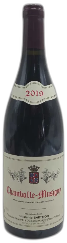 photo du vin Chambolle-Musigny Barthod Ghislaine 2019