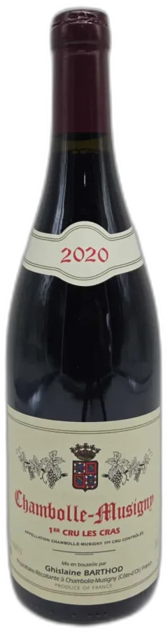 photo du vin les Cras Barthod Ghislaine 2020